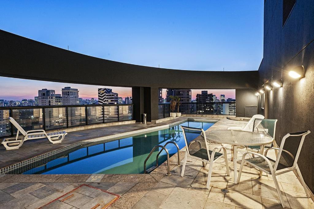 Flat Moema Rouxinol Aparthotel São Paulo Ngoại thất bức ảnh